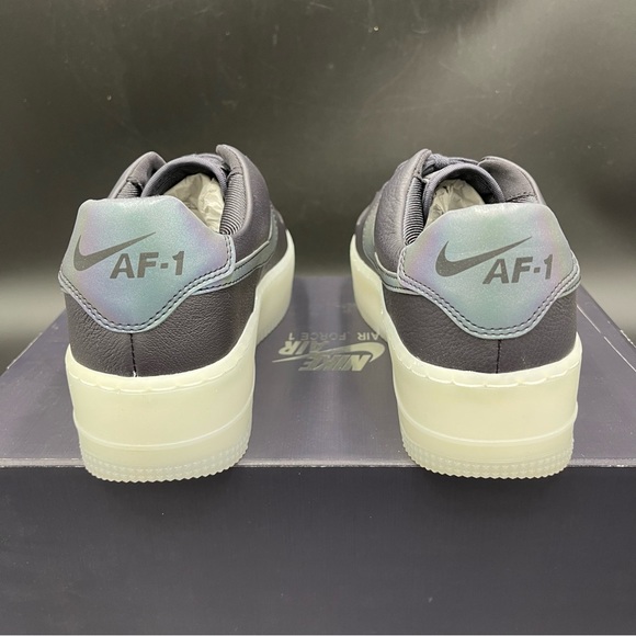 Nike Air Force 1 Sage WMNS Low LX ‘Oil Grey’ Size 10.5 - Picture 4 of 6